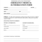 10 Printable Medical Authorization Forms PDF DOC Free Premium