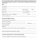 10 Printable Medical Authorization Forms PDF DOC Free Premium