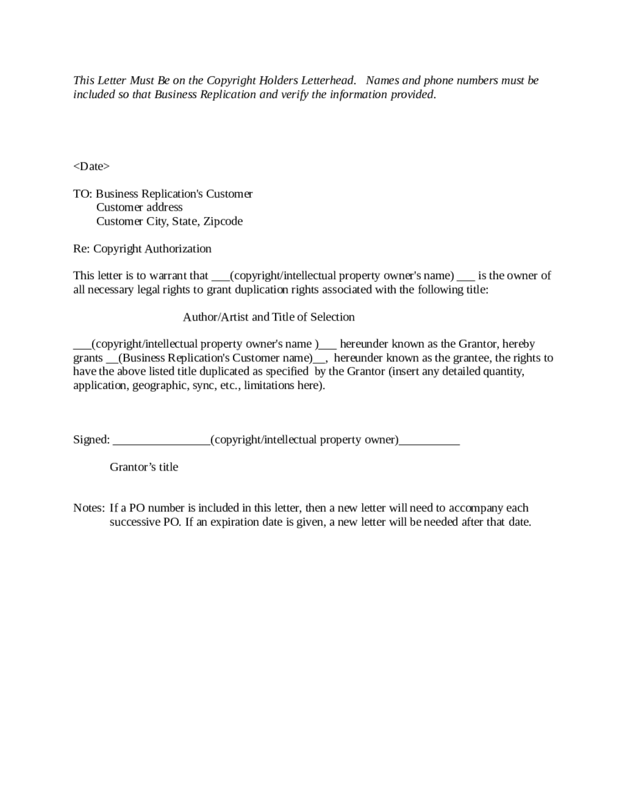 2023 Authorization Letter Templates Fillable Printable PDF Forms