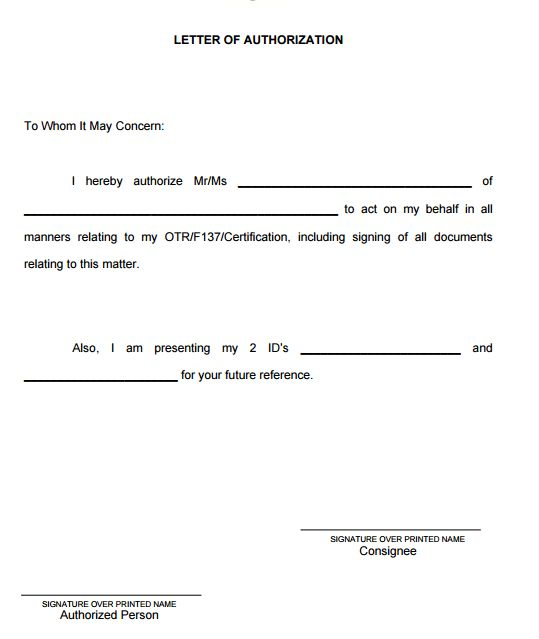 47 Sample Travel Authorization Letter For Employee RenneCandie