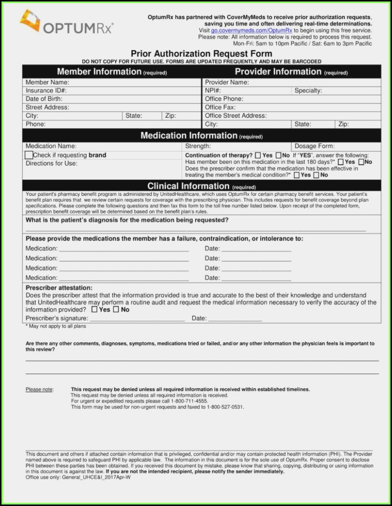 Aarp Medicare Part B Prior Authorization Form Form Resume Examples 