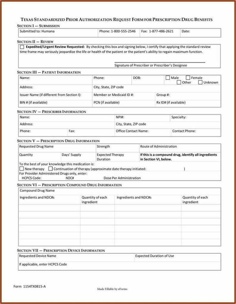 Aarp Medicare United Healthcare Prior Authorization Form Form 