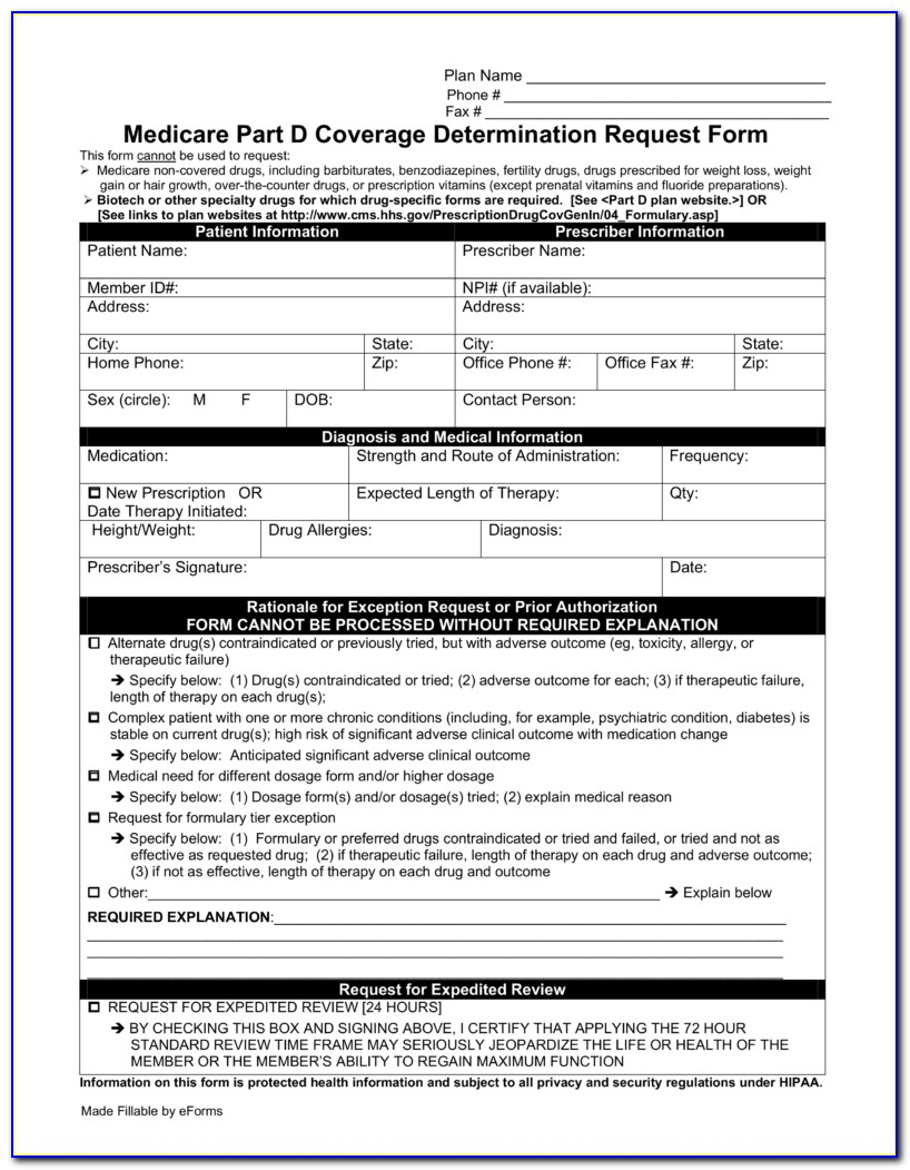 Aetna Medicare Medication Prior Authorization Form Form Resume 