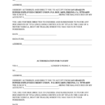 Authorization For Payoff Form California Fill Out And Sign Printable