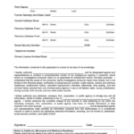 Background Authorization Fill Out Sign Online DocHub