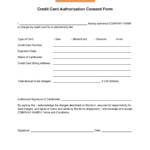 Car Rental Credit Card Authorization Form Rickey cypert