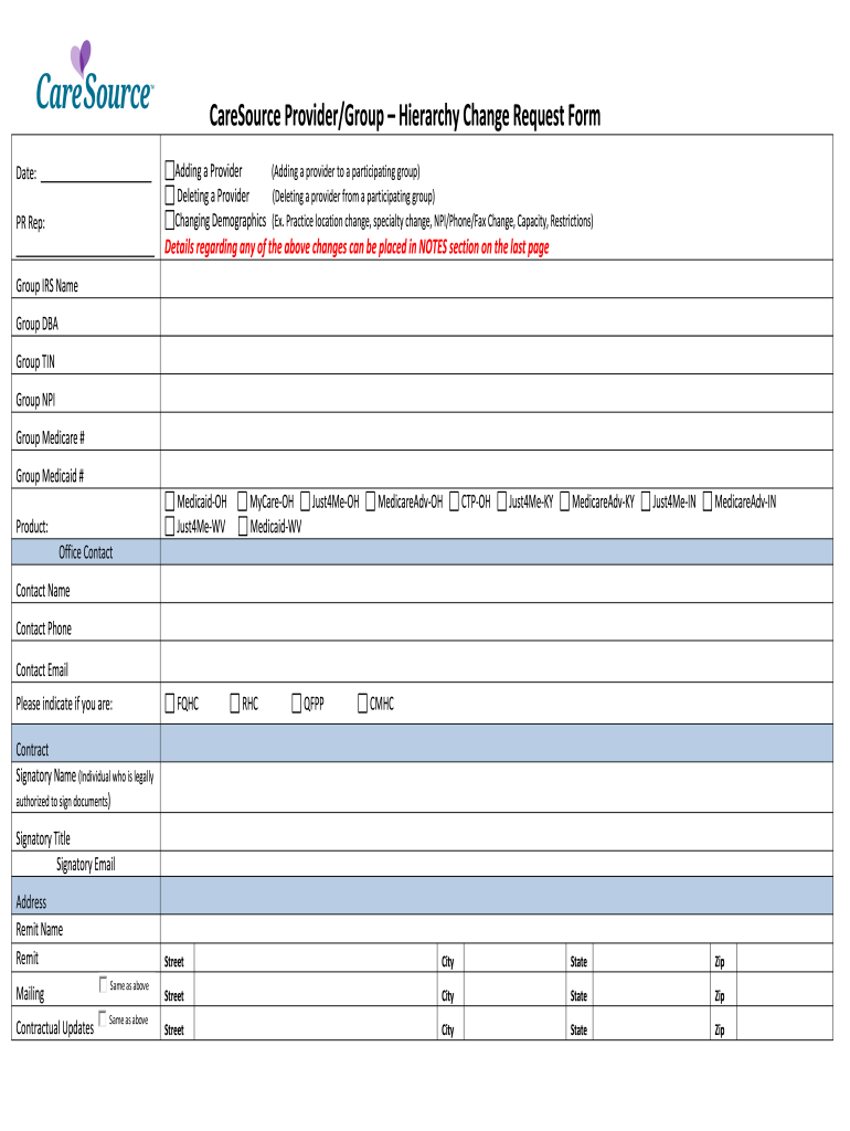 Caresource Fill Out Sign Online DocHub