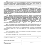 Consent Of Occupant Form B