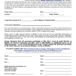 Contractor Work Authorization Form Fill Out And Sign Printable PDF