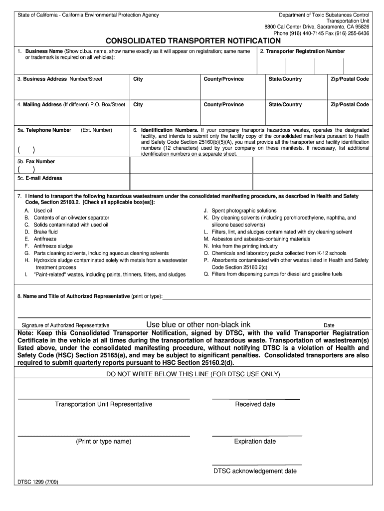 Dtcs Form 1299 Fill Out Sign Online DocHub