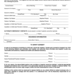 Emergency Medical Authorization Form In Word And Pdf Formats