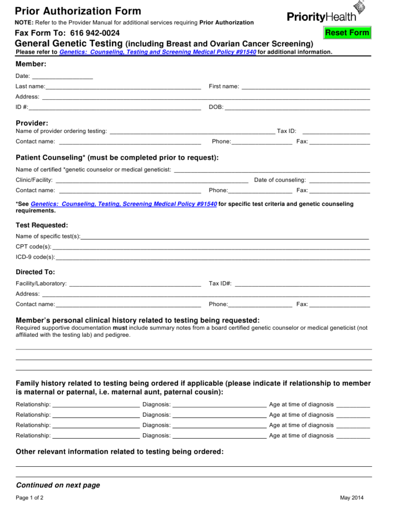 Fidelis Prior Authorization Form United Healthcare Shared Services 