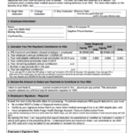 Fillable 2014 Employee Authorization For Payroll Deduction To Health