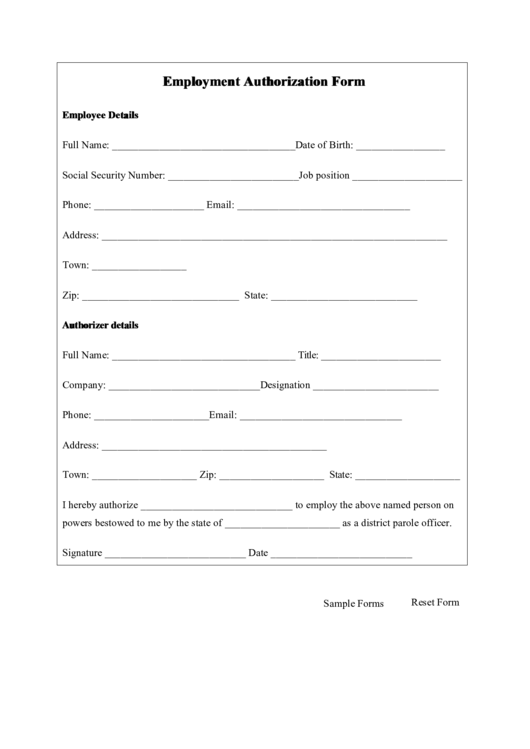 Fillable Form I 766 Employment Authorization Form Printable Pdf Download