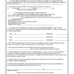 Fillable Hipaa Privacy Authorization Form Printable Pdf