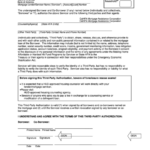 Fillable Third Party Authorization Form For The Making Home Affordable
