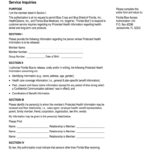 Florida Blue Authorization Form Fill Out And Sign Printable PDF