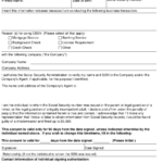 Form SSA 89 Download Fillable PDF Or Fill Online Authorization For The