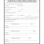 FREE 10 Sample Temporary Guardianship Forms In PDF