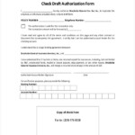 FREE 13 Check Authorization Forms In PDF MS Word