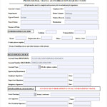 FREE 34 Travel Request Forms In PDF MS Word Excel