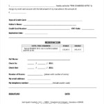 FREE 8 Sample Credit Card Authorization Forms In MS Word PDF