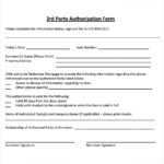 FREE 9 Sample Third Party Authorization Letter Templates In PDF MS Word