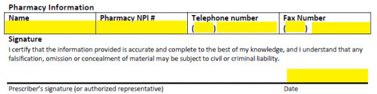 Free Amerigroup Prior Prescription Rx Authorization Form PDF