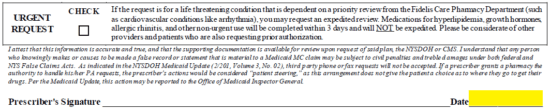 Free Fidelis Prior Prescription Rx Authorization Form PDF