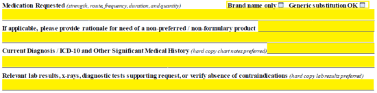 Free Fidelis Prior Prescription Rx Authorization Form PDF