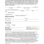 Free Recurring ACH Payment Authorization Form Word PDF EForms