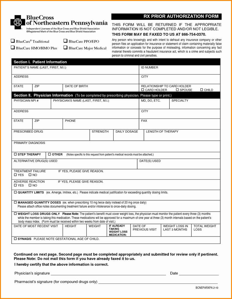 Bcbs Wegovy Prior Authorization Form