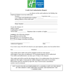 Holiday Inn Express Credit Card Authorization Form 2020 2021 Fill And