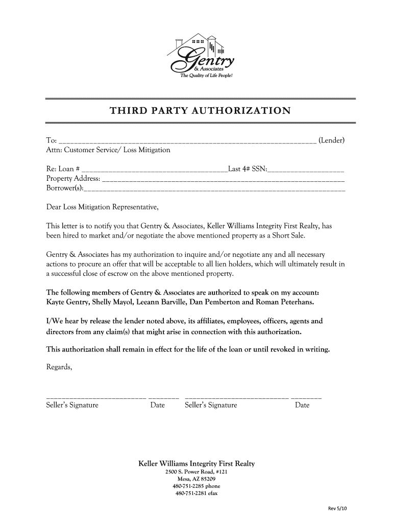 Holiday Inn Third Party Authorization Fill Out Sign Online DocHub