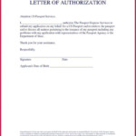 How To Write An Authorization To Sign A Doucment On Behalf They Have