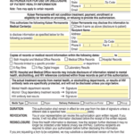 Kaiser Hipaa Form Fill Online Printable Fillable Blank PdfFiller