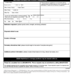 Medication Prior Authorization Form Printable Pdf Download