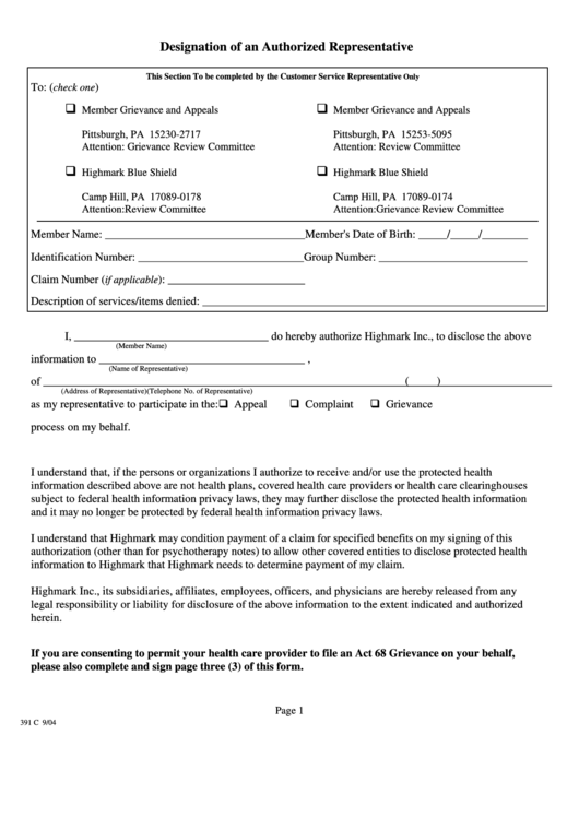 Nalc Health Benefit Plan Provider Appeal Form PlanForms