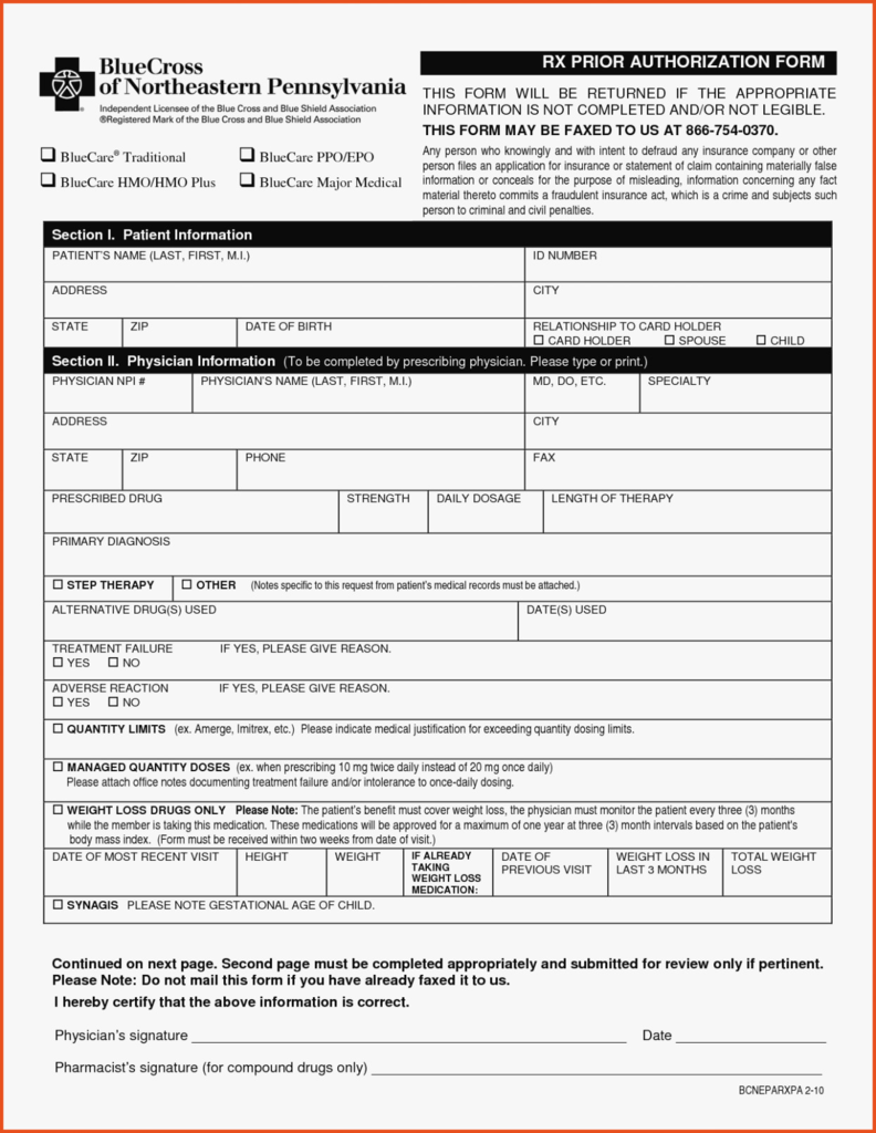 Optumrx Prior Auth Form