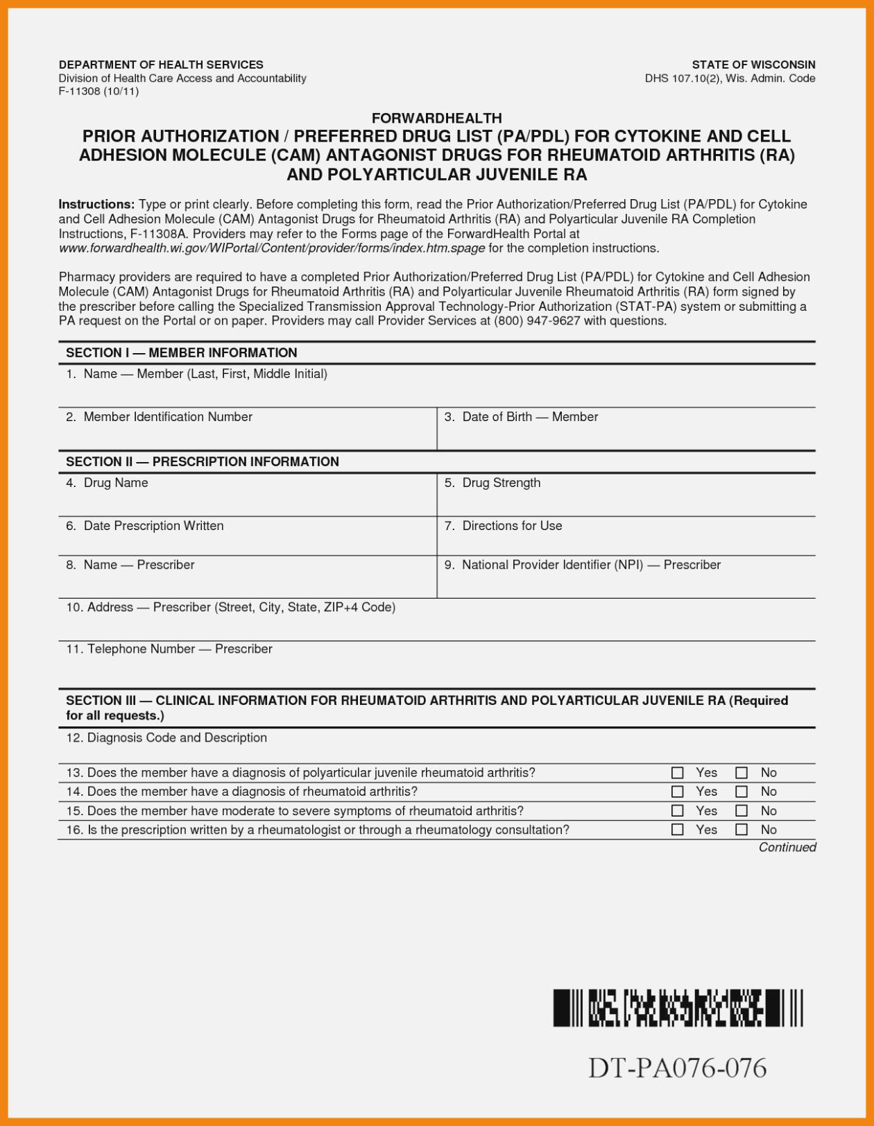 Prior Authorization Form For Aetna Medicare Universal Network