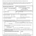 Railroad Medicare Beneficiary Authorization Form Palmetto GBA