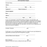 Sample Designation Of Authorized Representative Form Printable Pdf Download