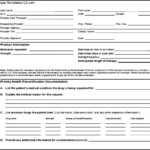 Simple Prior Authorization Form Sample Templates Sample Templates