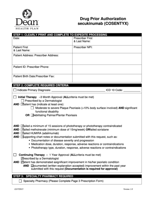 Navitus Prior Authorization Form