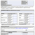 Travel Authorization Form Template HQ Printable Documents