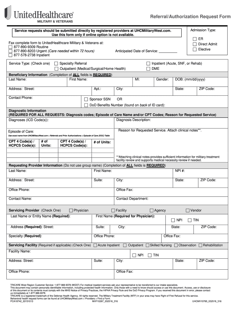 UHC UHCMV10765 2016 2022 Fill And Sign Printable Template Online US 