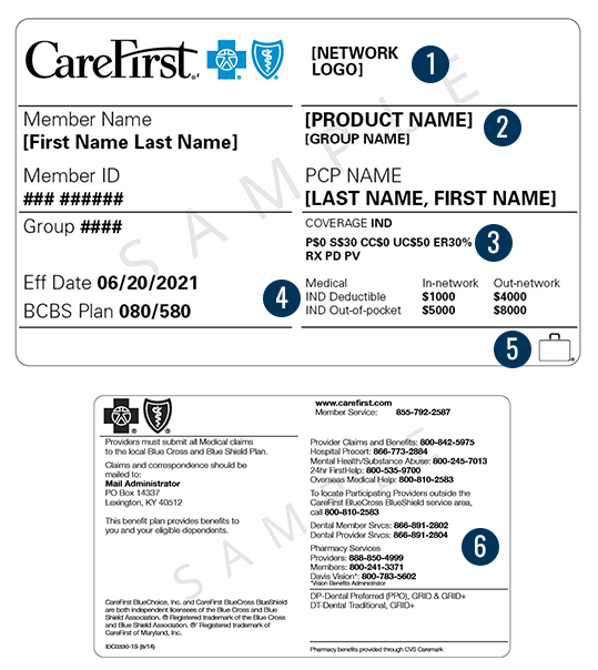 What Is My Carefirst Policy Number